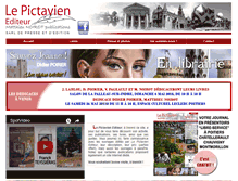 Tablet Screenshot of lepictavienediteur.fr